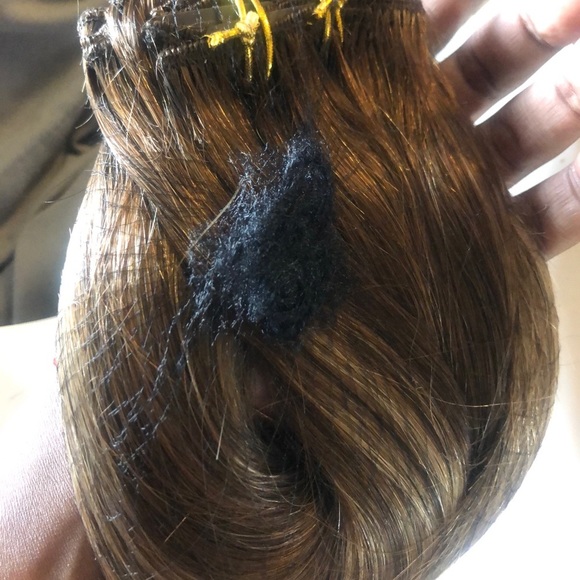 ✨ 20” #4 #27 FULL
HEAD 120G HUMAN HAIR CLIP INS? main image 6